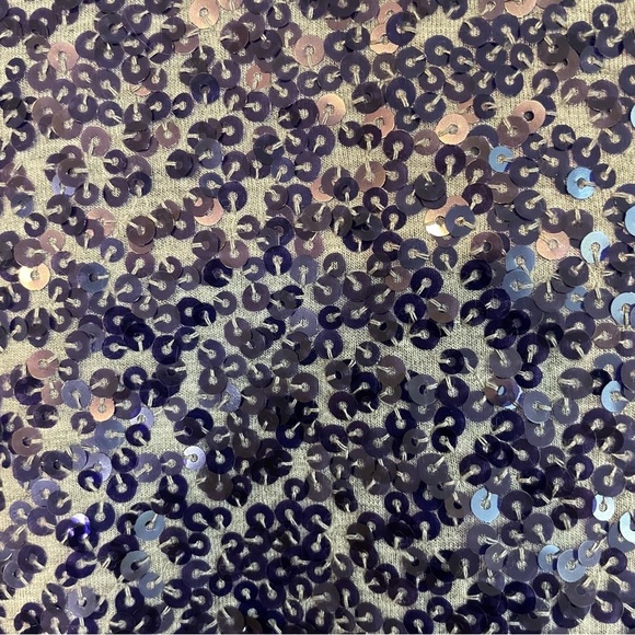 CALYPSO St BARTH  Y2K Sequin Bruni Tee Purple Size XS Short Sleeve Top - Picture 12 of 12